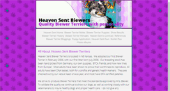 Desktop Screenshot of heavensentbiewers.net