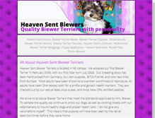 Tablet Screenshot of heavensentbiewers.net